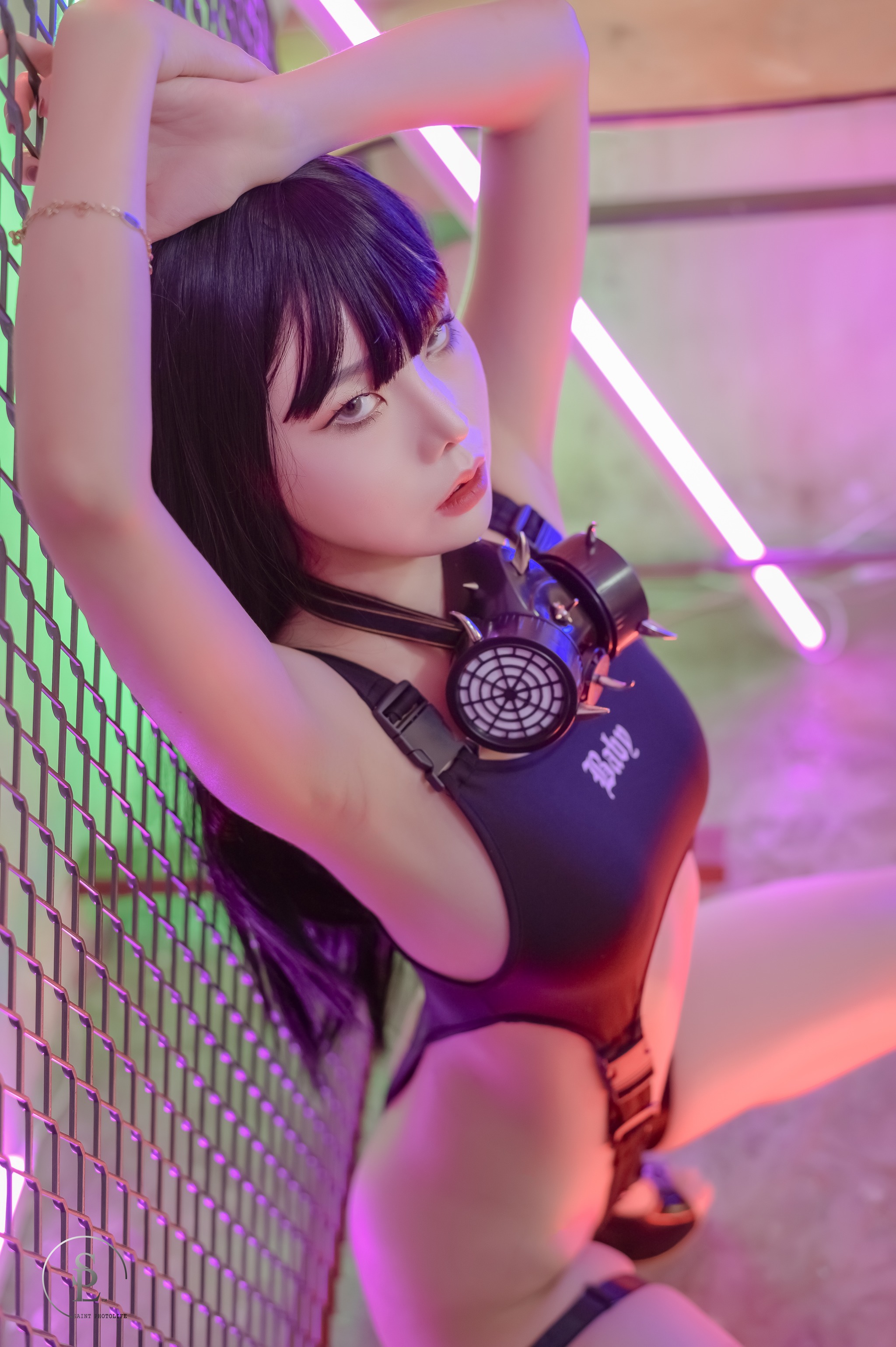 图片[1]-Yuna (윤아) – NO.054 SAINT Photolife – Yuna – Vol.46 Cyber Punk [64P]-XikXak